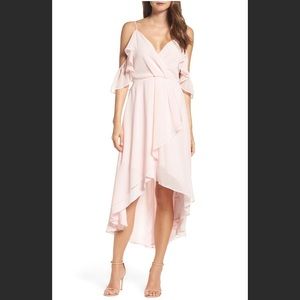 Chelsea28 Ruffle Off The Shoulder Dress